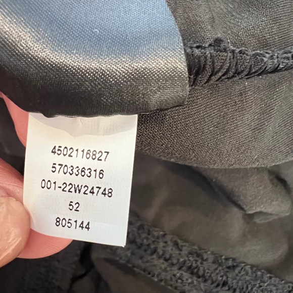 WHBM Black & Green High Neck lace shell blouse NWT Holiday Party flutter sleeve - Picture 12 of 14